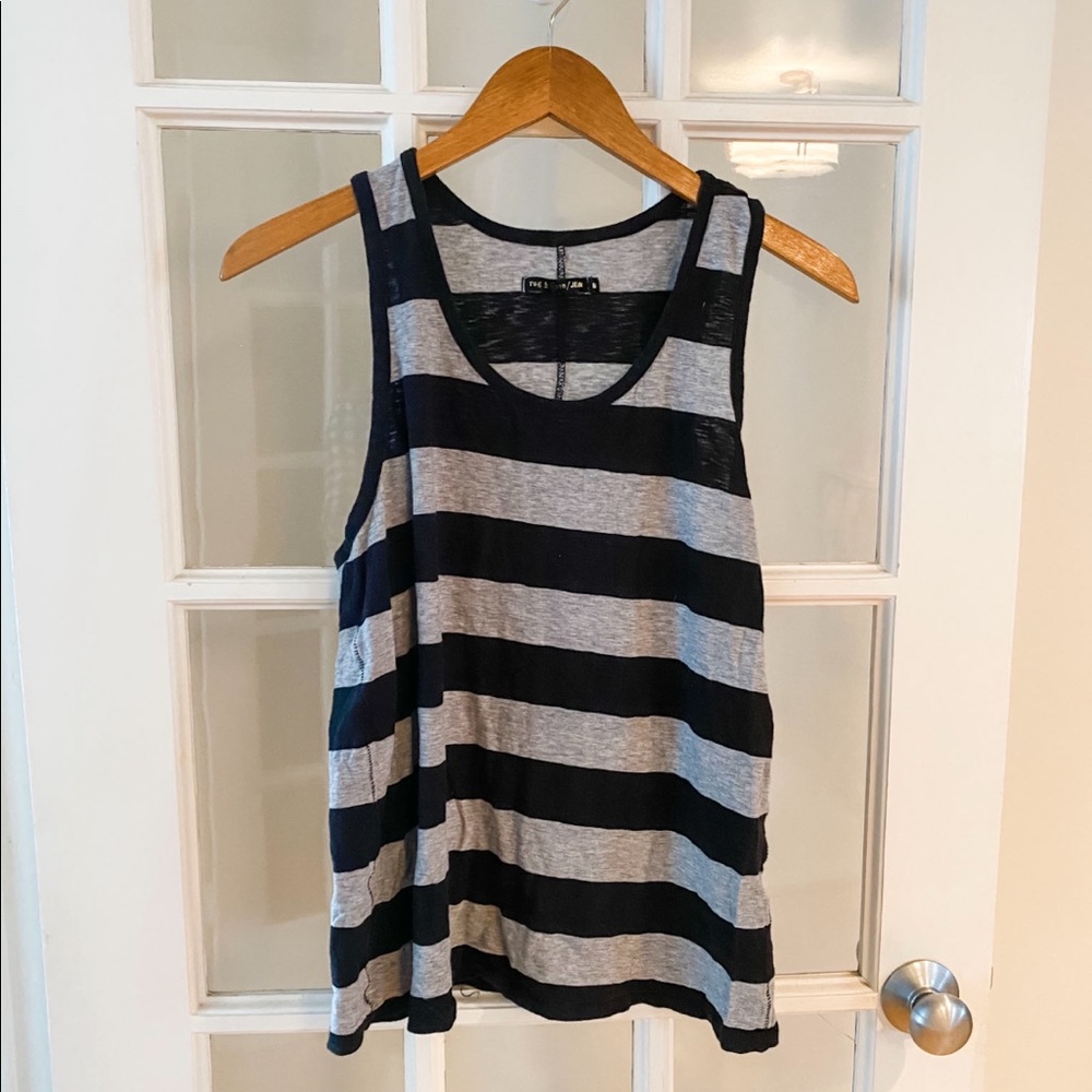 Rag & Bone striped lounge basic tank